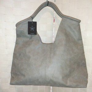 NWT Area Stars Slim Vegan Leather Tote in Grey